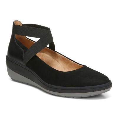 Vionic Ellery Wedge Negros | O40ZovN1