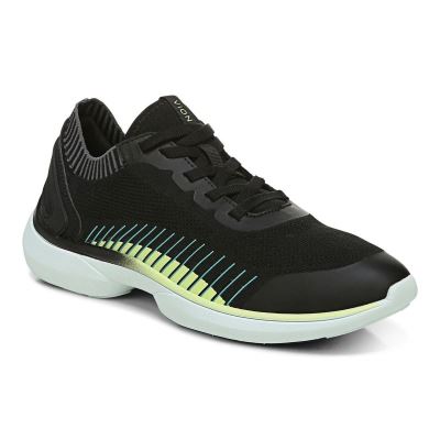 Vionic Embolden Sneaker Negros Verdes Claro | mCfzrk5Y