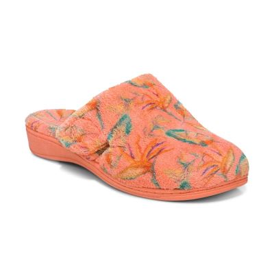Vionic Gemma Mule Slippers Coral | JUicmzhu