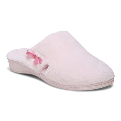 Vionic Gemma Mule Slippers Rosas | 9VGVdLtE