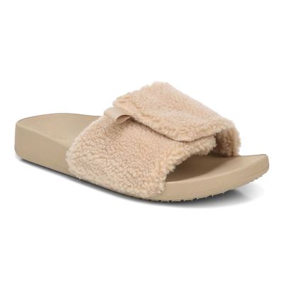 Vionic Keira Chanclas Sandal Beige | BoEYjjpC