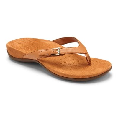 Vionic Kelby Puntera Post Sandal Naranjas | NOag8wrN
