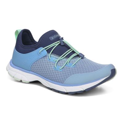 Vionic London Sneaker Azules | m33xSDPV