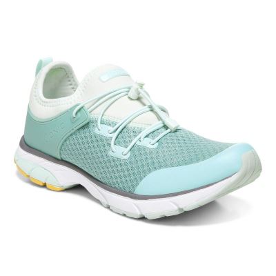 Vionic London Sneaker Verde Menta | qGVTFDRA