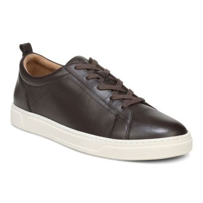 Vionic Lucas Encaje up Sneaker Chocolate | e6gNuYpF