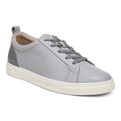 Vionic Lucas Encaje up Sneaker Grises Claro | 3nlkWPZn