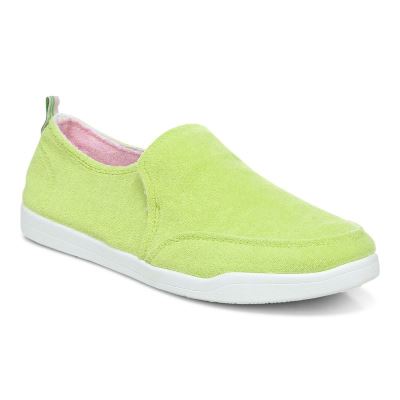 Vionic Malibu Slip On Verdes Claro | OKdgWVGe