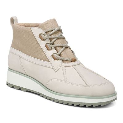 Vionic Nolan Boot Creme | rYuQAXc1