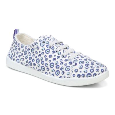 Vionic Pismo Casuales Sneaker Blancos | 81fmEZZp