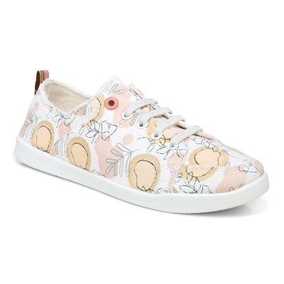 Vionic Pismo Casuales Sneaker Blancos | CAhe3IPJ