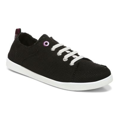 Vionic Pismo Casuales Sneaker Negros | 4pURK1px