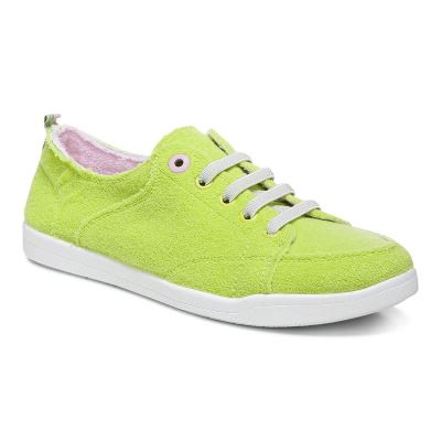 Vionic Pismo Casuales Sneaker Verdes Claro | APBq6AYc