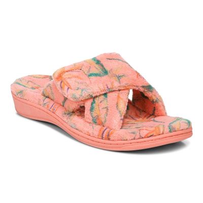 Vionic Relax Slippers Coral | eq63PFUj