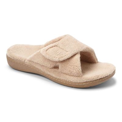 Vionic Relax Slippers Marrom | o0HakhUs