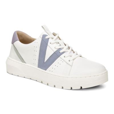 Vionic Simasa Sneaker Blancos Azules Claro | wPUanOCO