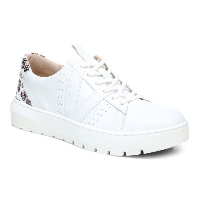 Vionic Simasa Sneaker Blancos Leopardo | BU4xIioo