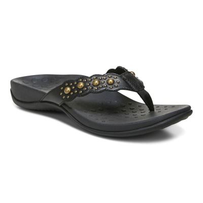 Vionic Starley Sandal Negros | Kul9Wjin