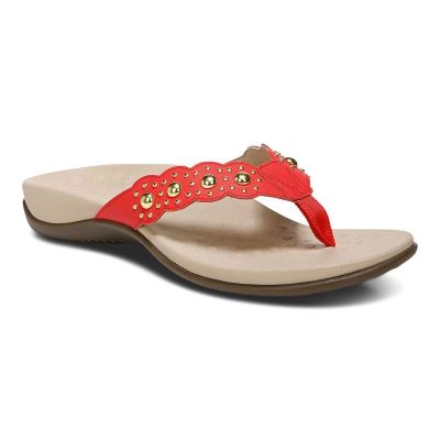 Vionic Starley Sandal Rojos | qy8piIZW