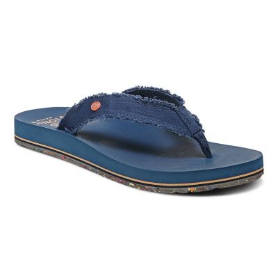 Vionic Unwind Puntera Post Sandal Azul Marino | NAQNDfb3