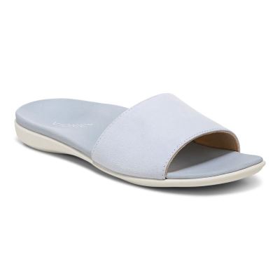 Vionic Val Chanclas Sandal Azules | baUG58Bw