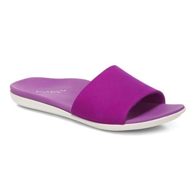 Vionic Val Chanclas Sandal Morados | 1IkuVBUZ