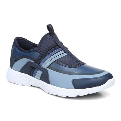 Vionic Vayda Slip On Sneaker Azul Marino | qrgyzngZ