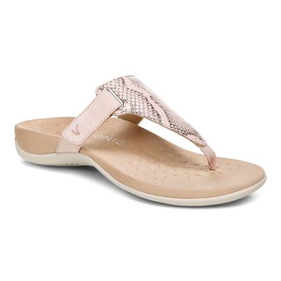 Vionic Wanda T-Correa Sandal Azules | TOUnzTI5