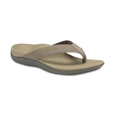 Vionic Wave Puntera Post Sandal Kaki | K2oKBsee
