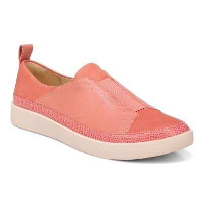 Vionic Zinah Slip on Sneaker Coral | UO4Gfh8j